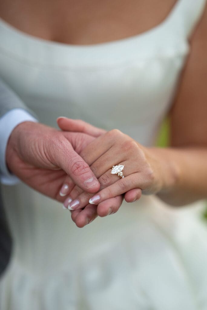 Ring detail shot. timeless true color wedding photographer near me