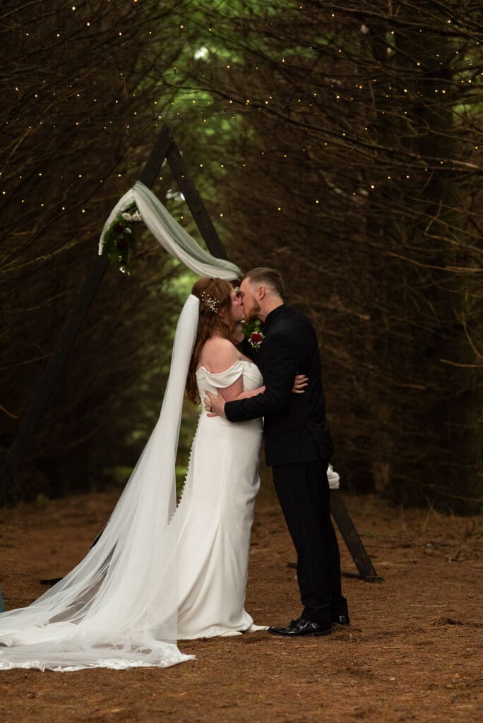 outdoor wedding ceremony