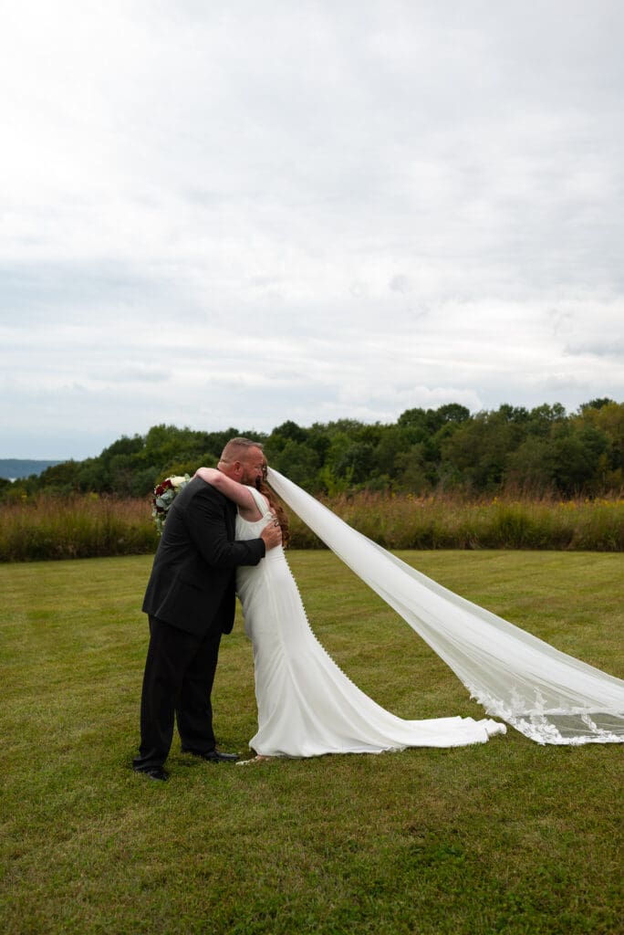first look. true color wedding photographer near la crosse wisconsin