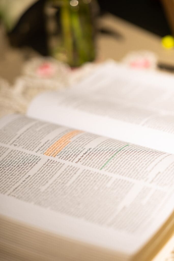 bible as welcome/guest book at wedding. wedding photographers still available for 2026 near me