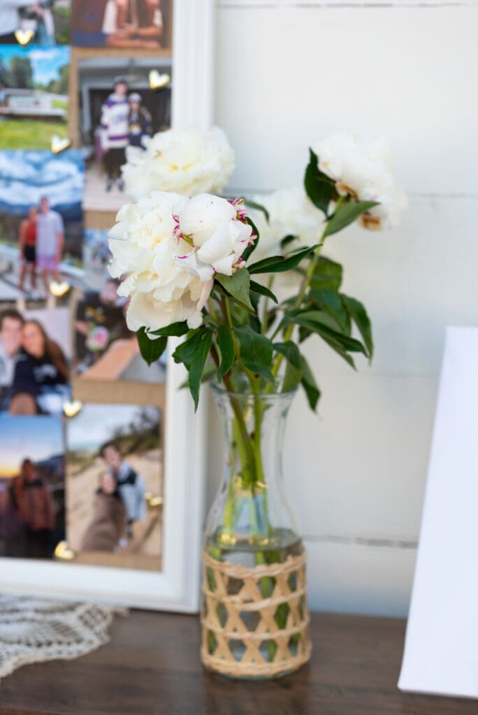 wedding florals. Pepin wisconsin wedding
