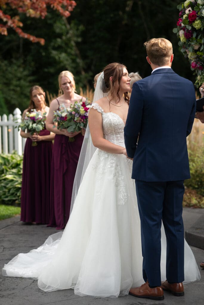 Bride and groom