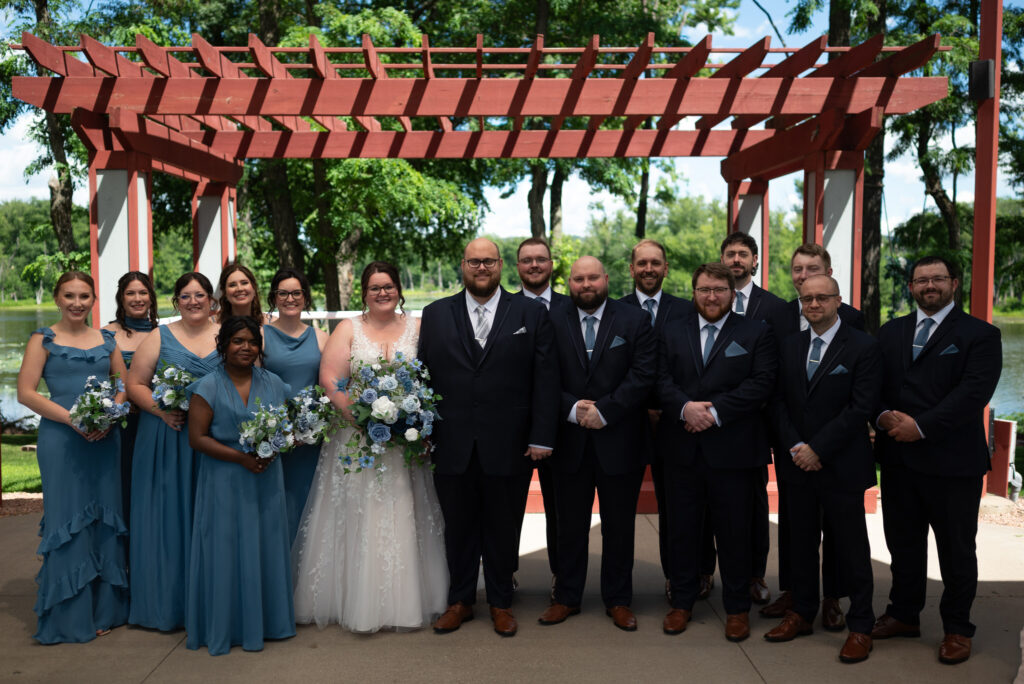 Wedding portraits with your full wedding party like this one are already on the list!