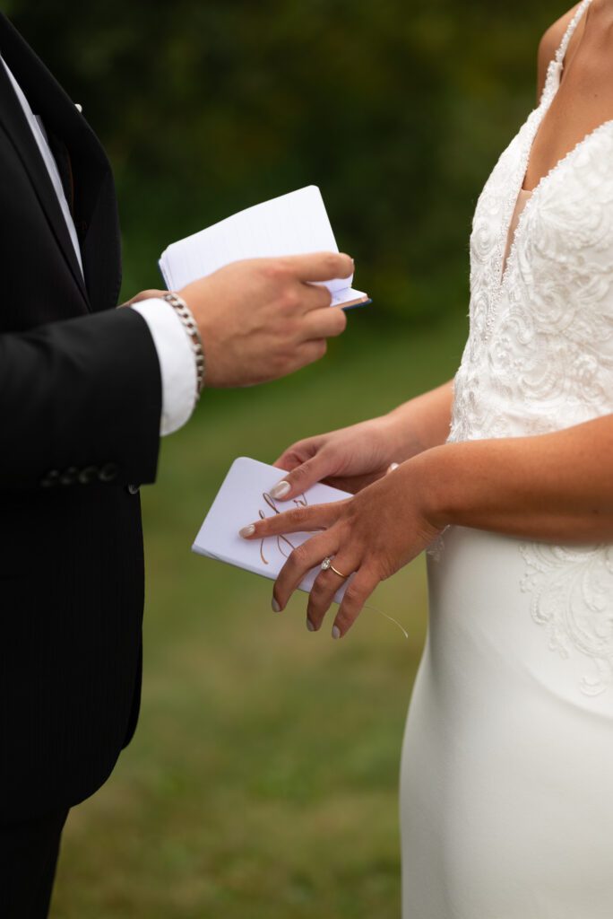 private vows/vow books