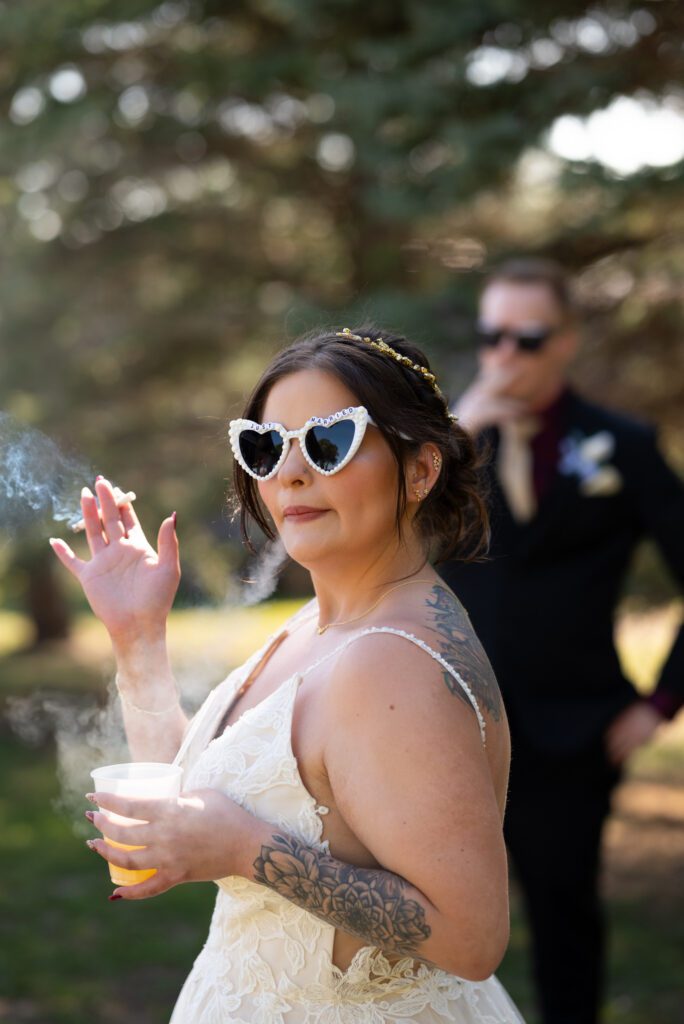 cool girl bride