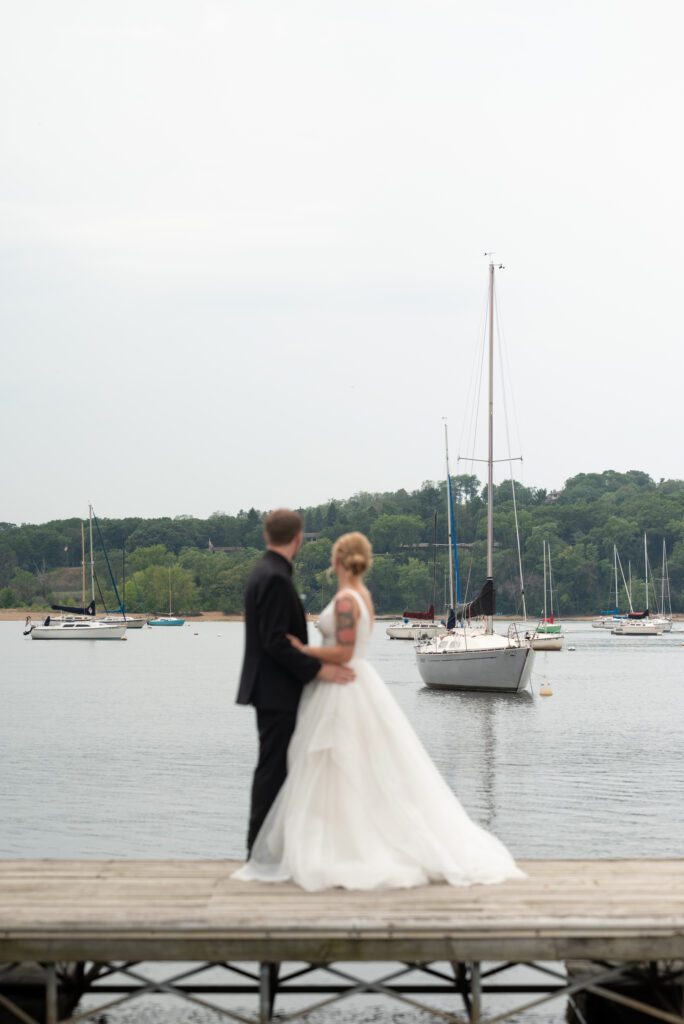 wedding photos in marina