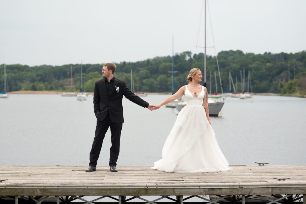 marina wedding portraits