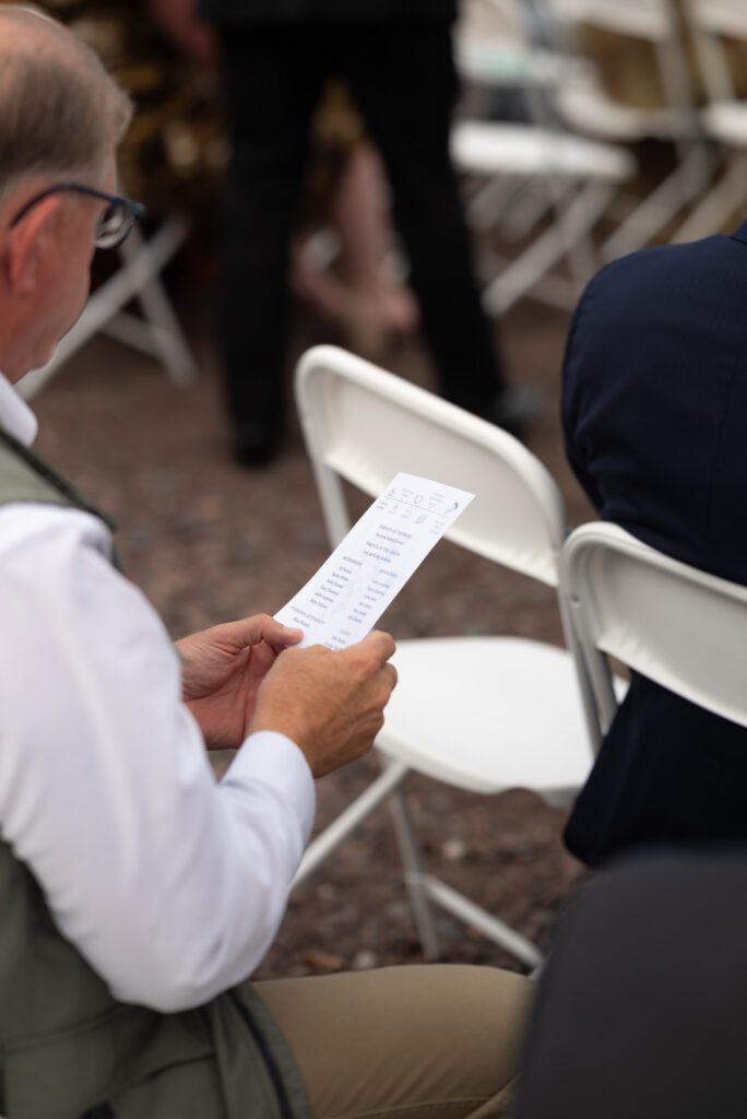 wedding ceremony near Duluth