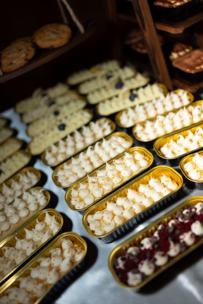 wedding dessert table