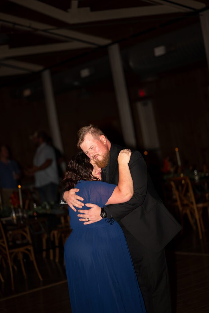 mother son dance at Almquist Farm