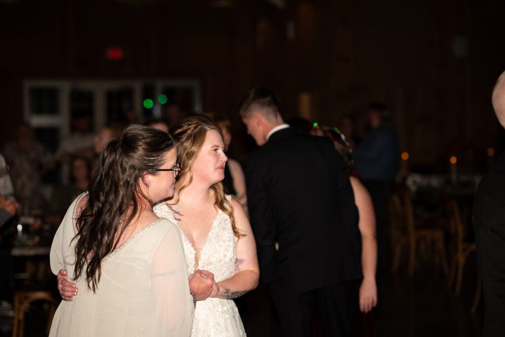 dance floor at wedding