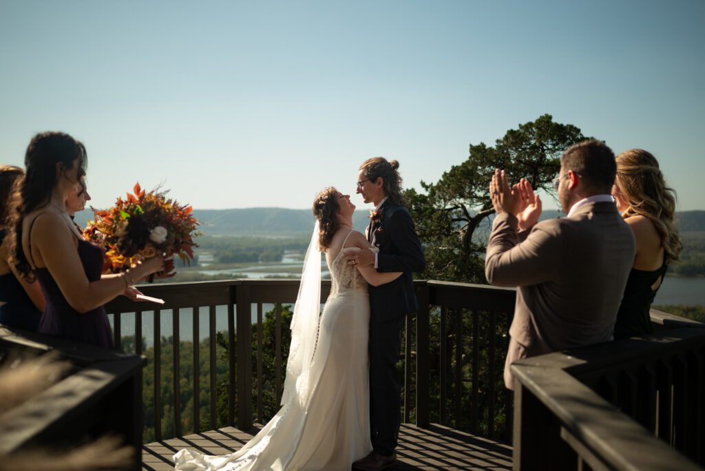 harsh sun wedding photos