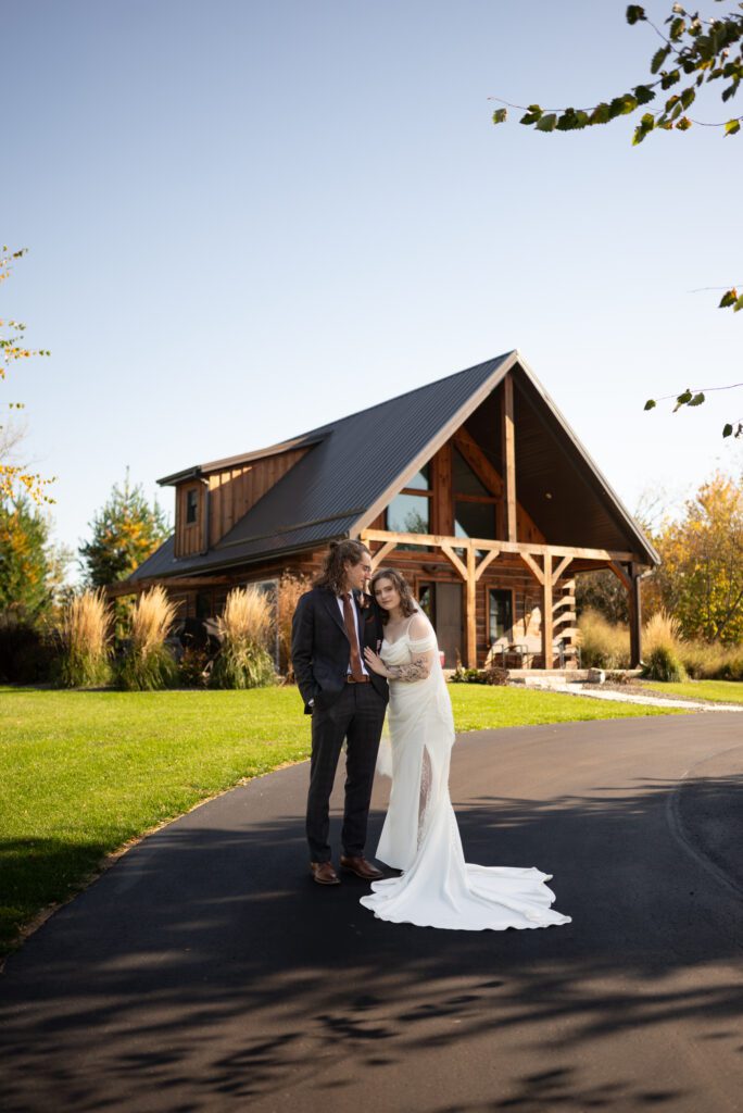 Gorgeous De Soto, WI AirBnB VRBO cabin used for micro wedding