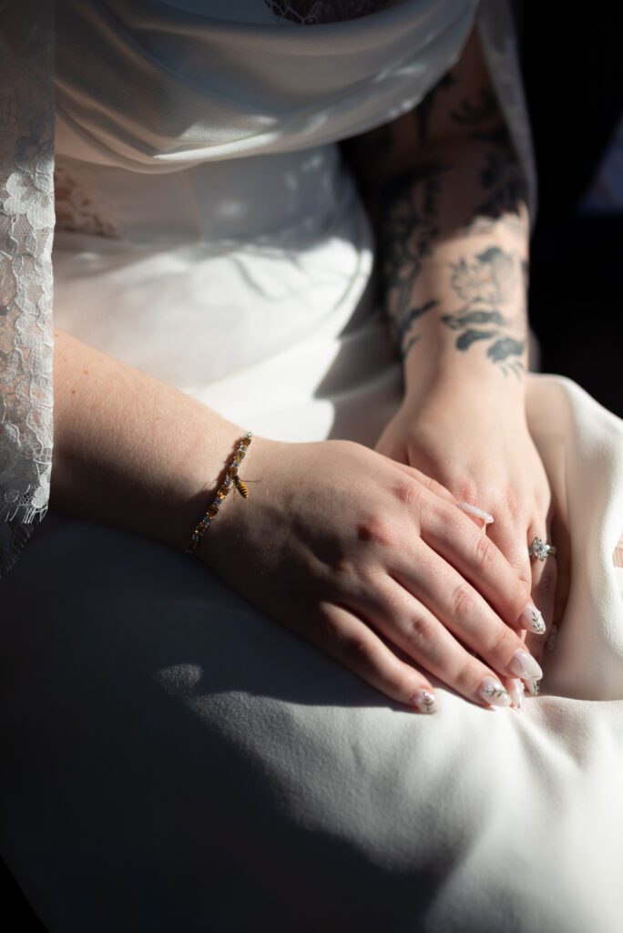 bee jewelry wedding