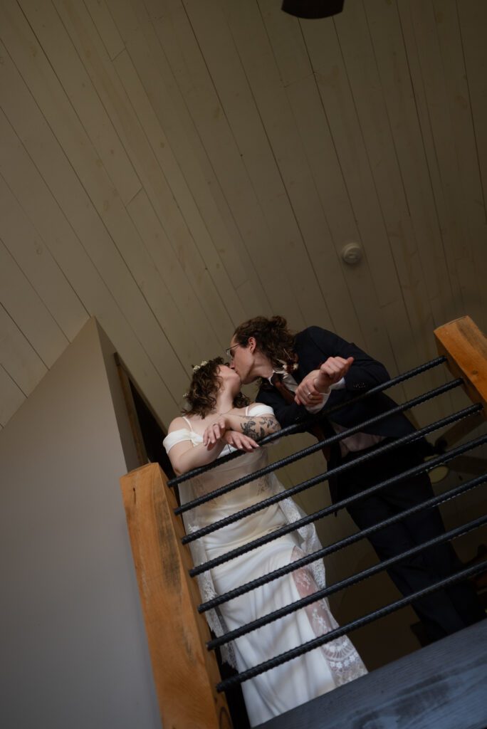 bride and groom editorial shots