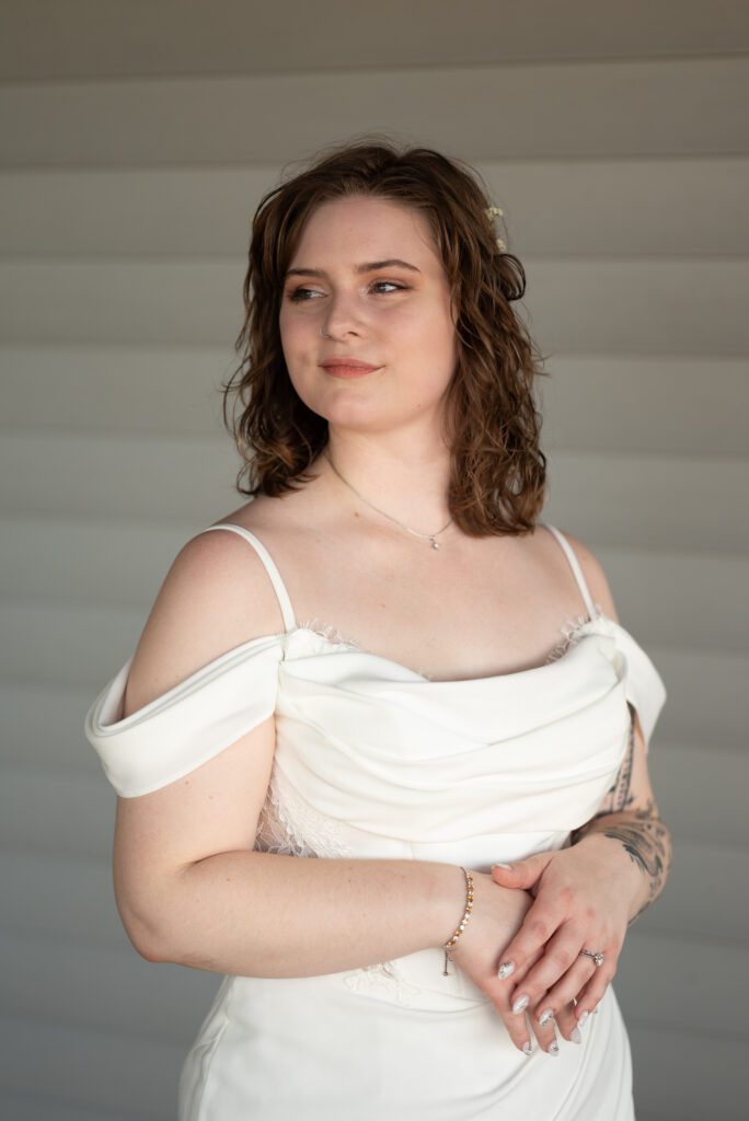 bridal portrait