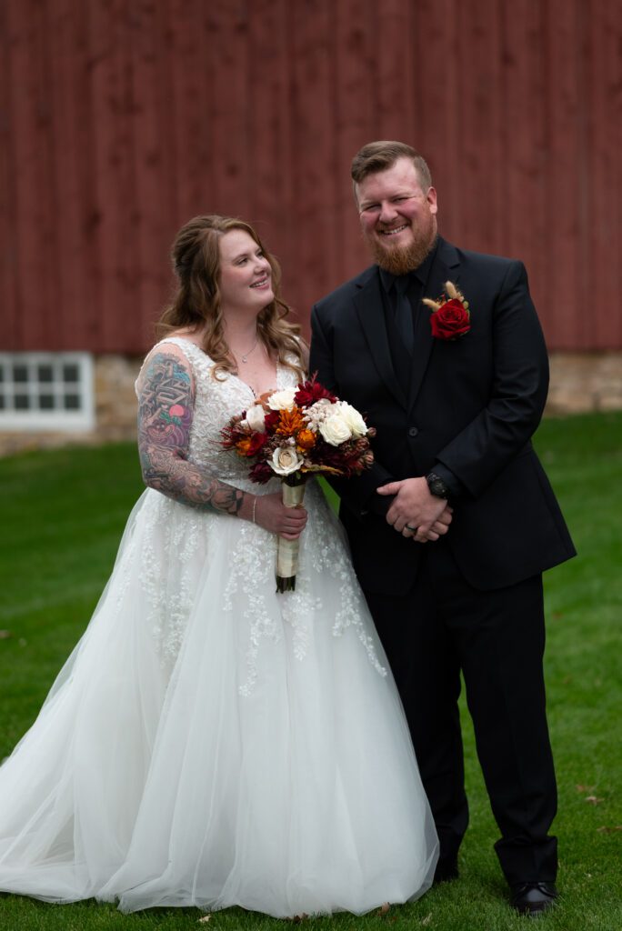 bride and groom